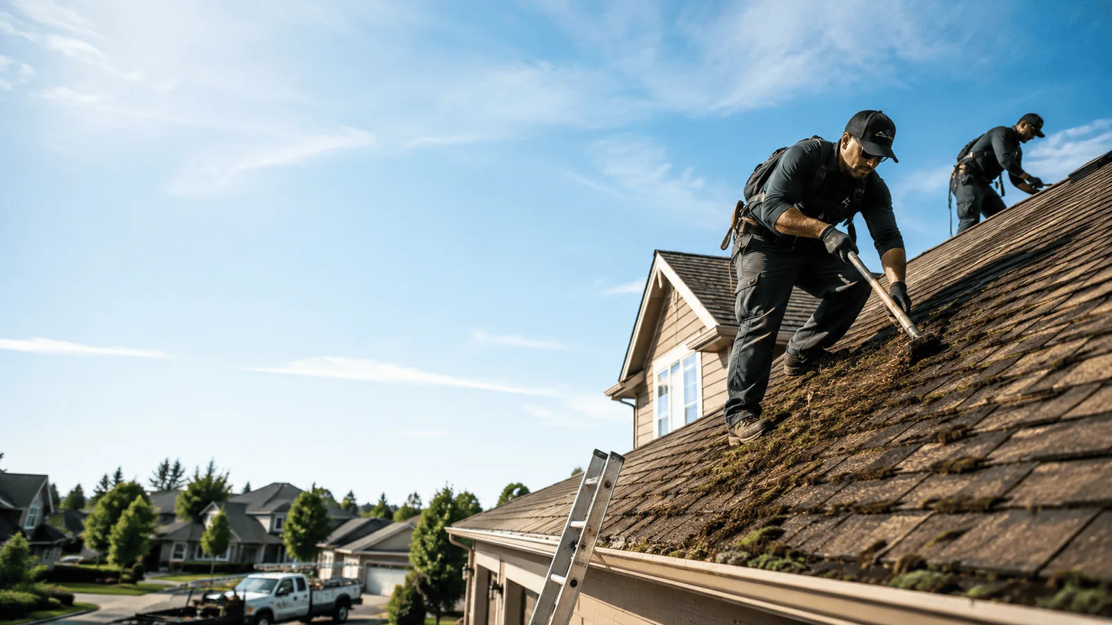 Roof Moss Removal in Albany, VT near me
